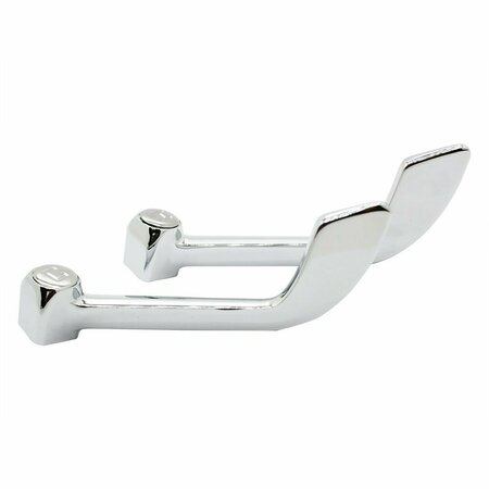 THRIFCO PLUMBING Fit All Wrist Blade Handles, Hot / Cold, Chrome Plated 4401569